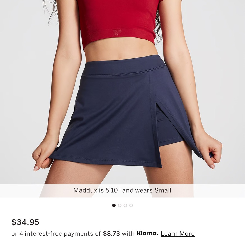 COPY - Pink Tennis Skort, Black
